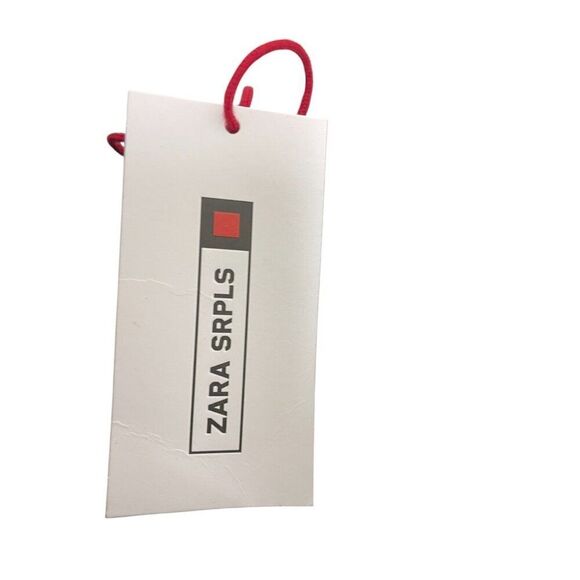 Zara SRPLS Womens Wrap Skirt Size XS Brown Midi Belted 9202/213 NWT - Picture 7 of 12